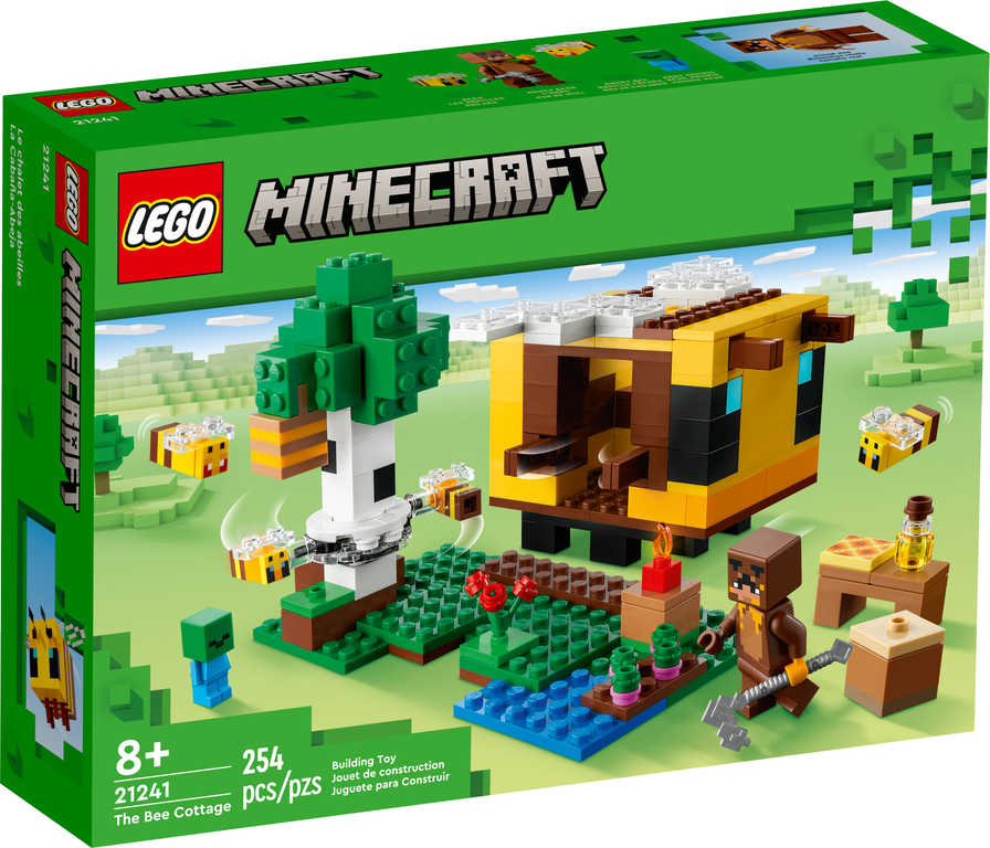 LEGO MINECRAFT Vèelí domek 21241 STAVEBNICE - zvìtšit obrázek