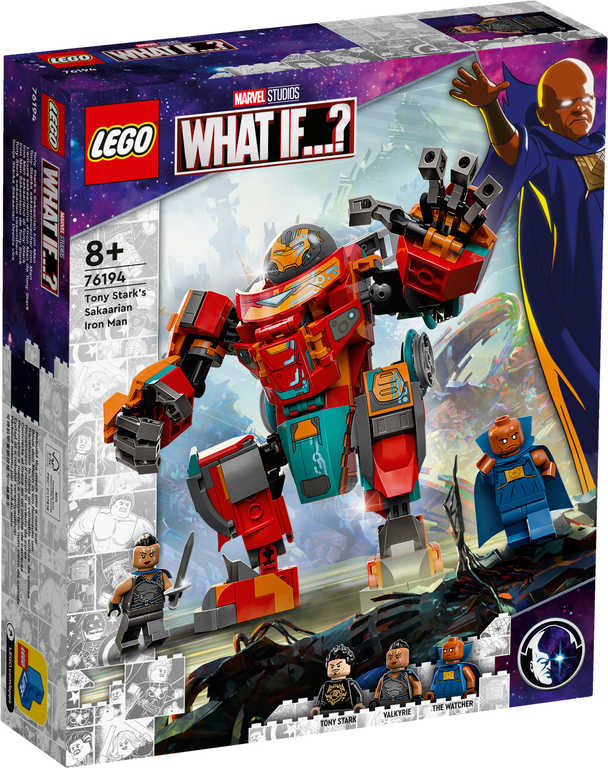 LEGO SUPER HEROES Sakaarianský Iron Man Tonyho Starka 76194 STAVEBNICE - zvìtšit obrázek